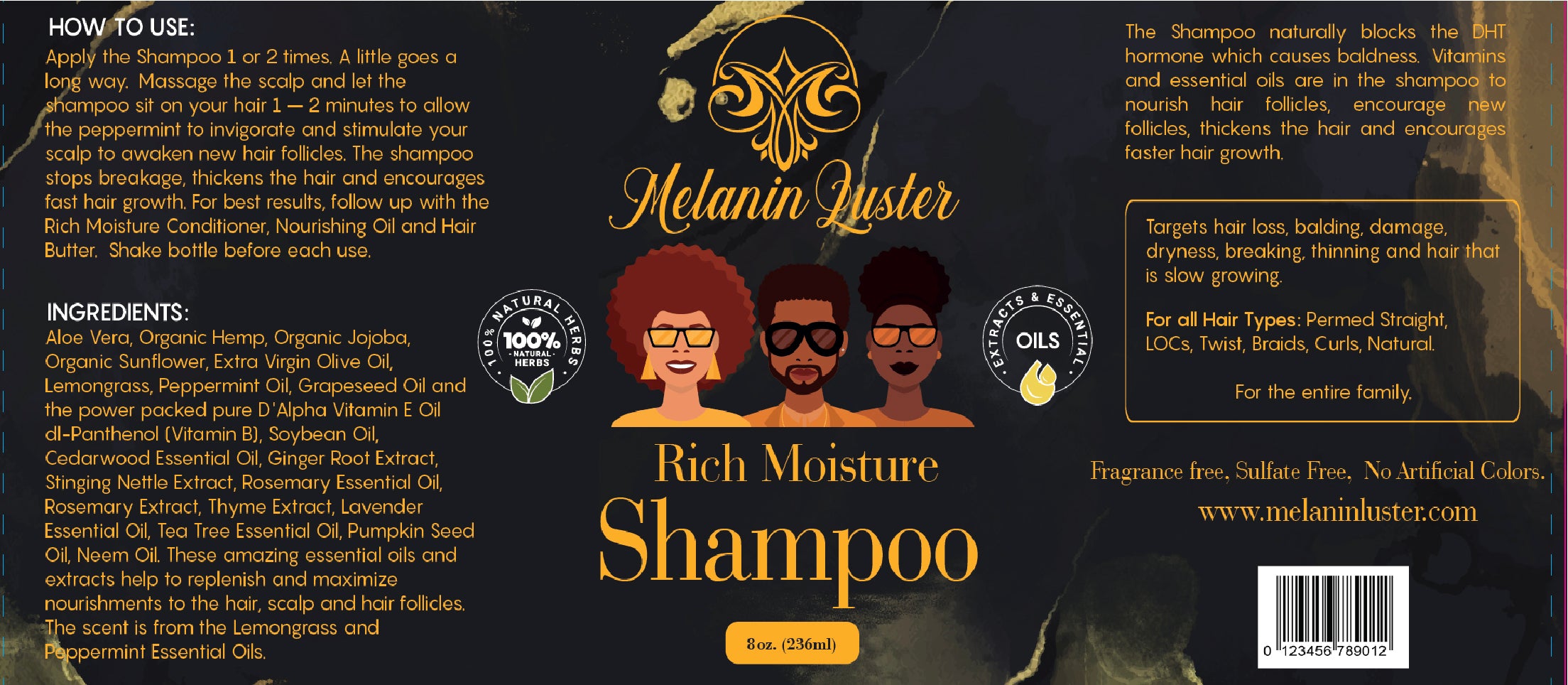 Rich Moisture Shampoo